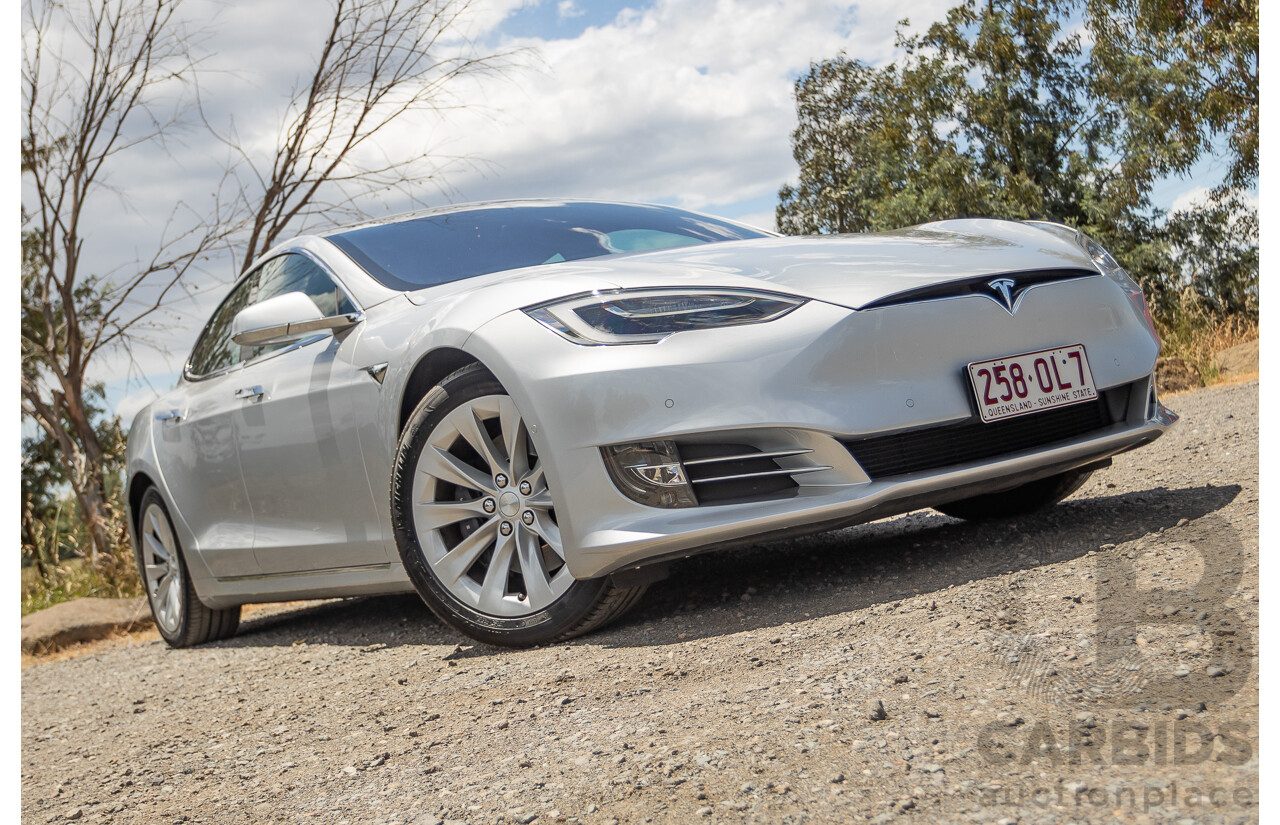 10/2017 Tesla Model S 75D (AWD) MY17 4D Silver Hatchback - Dedicated Electric EV 245kw