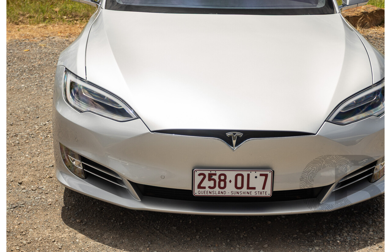 10/2017 Tesla Model S 75D (AWD) MY17 4D Silver Hatchback - Dedicated Electric EV 245kw