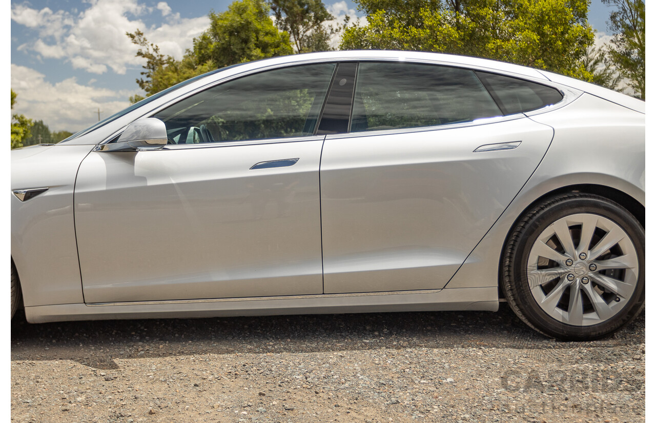 10/2017 Tesla Model S 75D (AWD) MY17 4D Silver Hatchback - Dedicated Electric EV 245kw