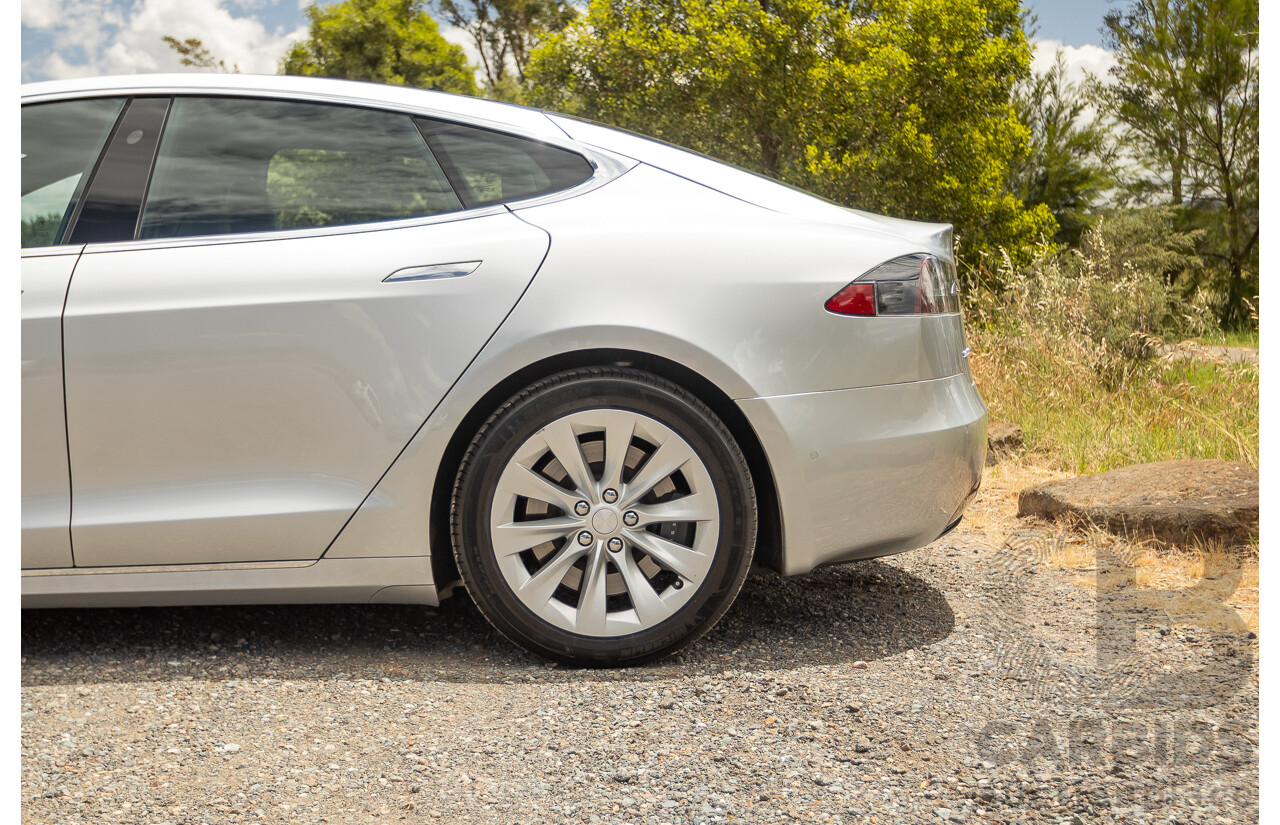 10/2017 Tesla Model S 75D (AWD) MY17 4D Silver Hatchback - Dedicated Electric EV 245kw