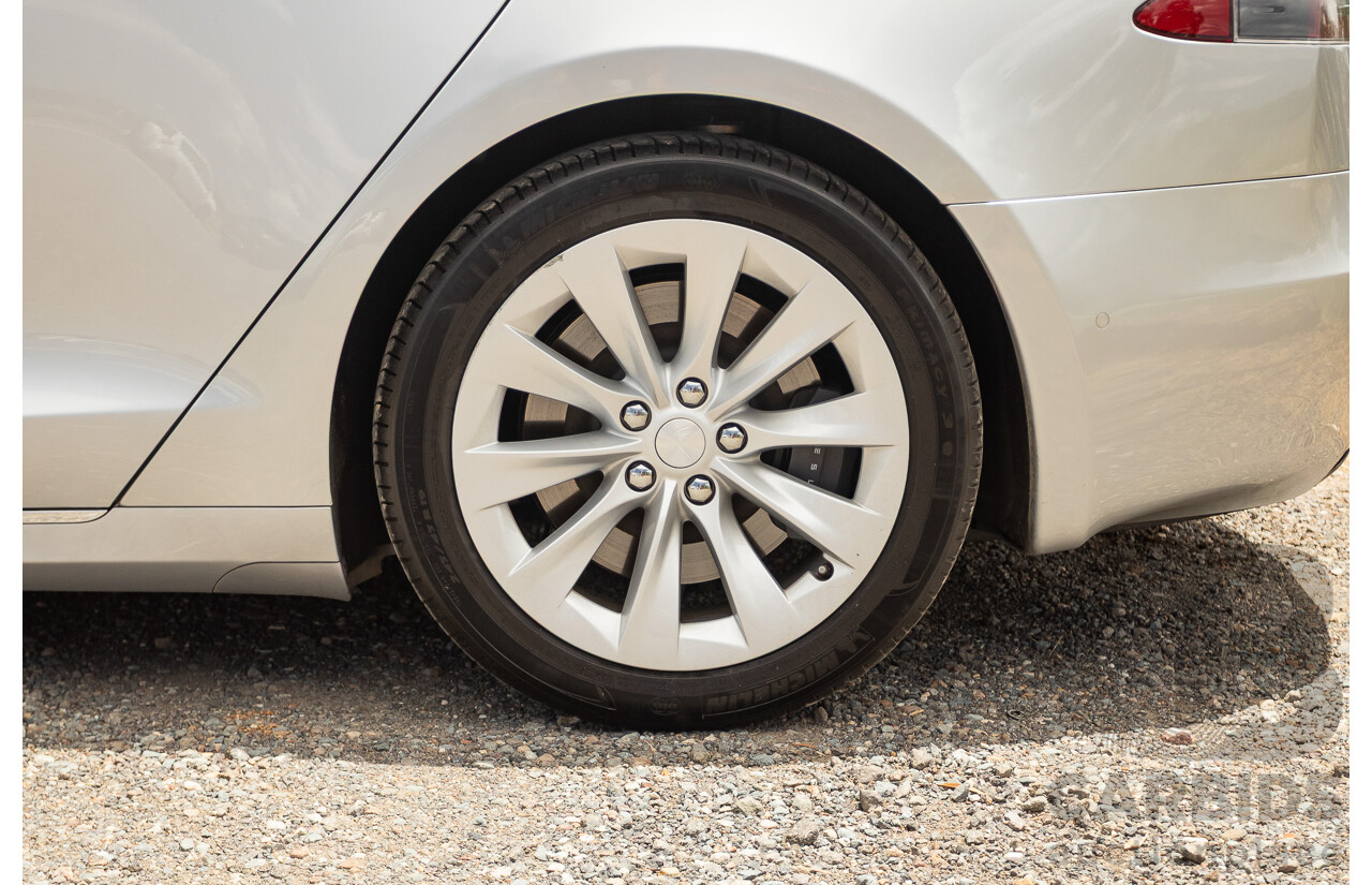 10/2017 Tesla Model S 75D (AWD) MY17 4D Silver Hatchback - Dedicated Electric EV 245kw