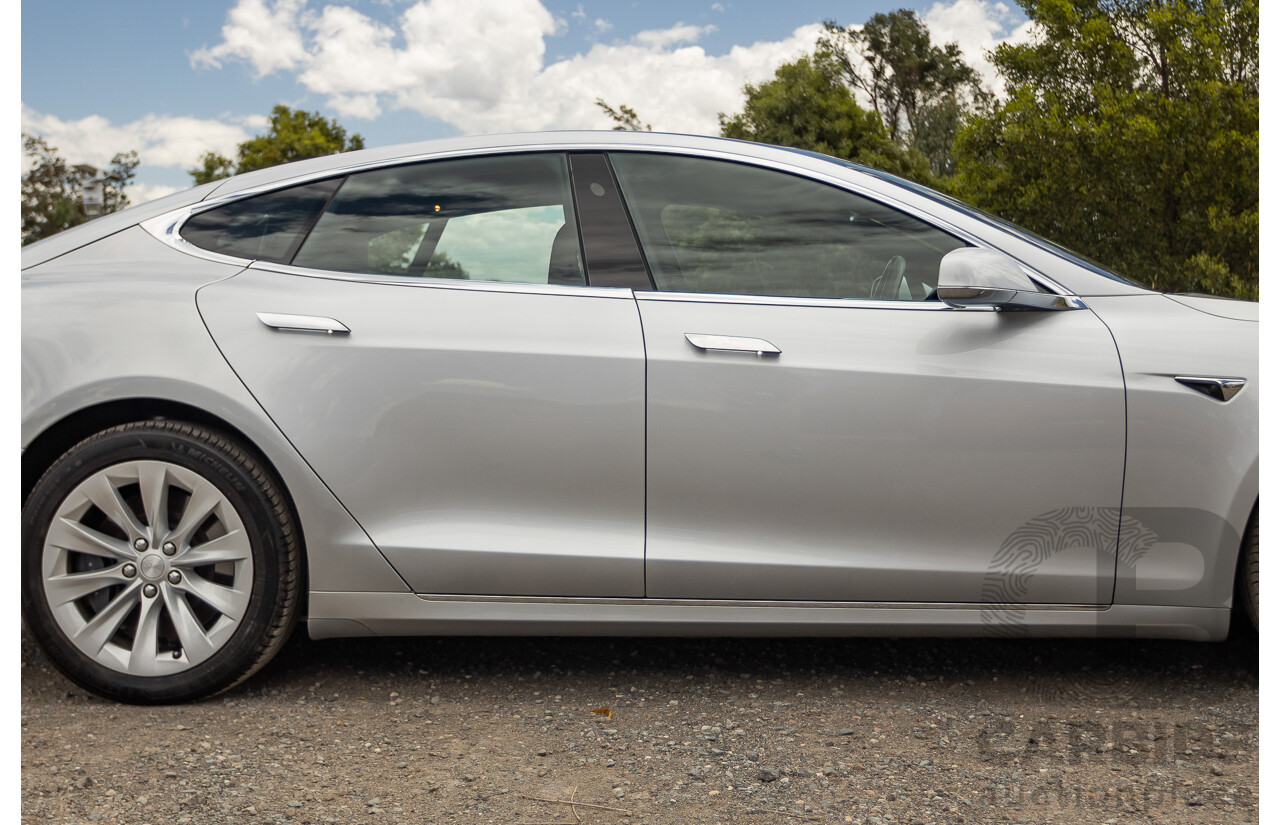 10/2017 Tesla Model S 75D (AWD) MY17 4D Silver Hatchback - Dedicated Electric EV 245kw