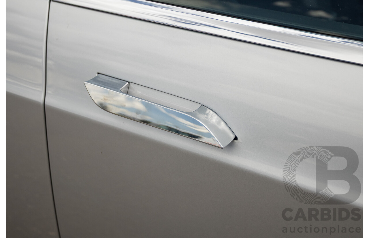 10/2017 Tesla Model S 75D (AWD) MY17 4D Silver Hatchback - Dedicated Electric EV 245kw