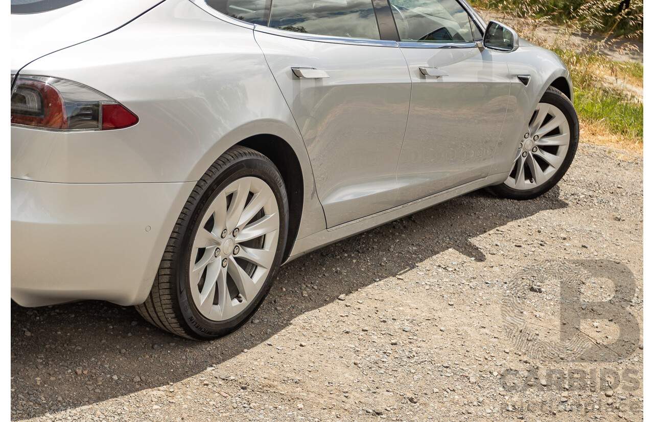 10/2017 Tesla Model S 75D (AWD) MY17 4D Silver Hatchback - Dedicated Electric EV 245kw