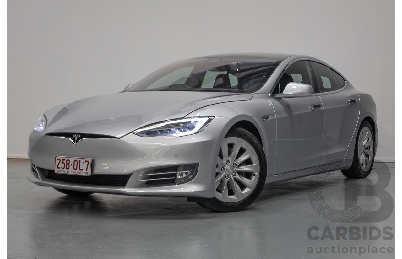10/2017 Tesla Model S 75D (AWD) MY17 4D Silver Hatchback - Dedicated Electric EV 245kw