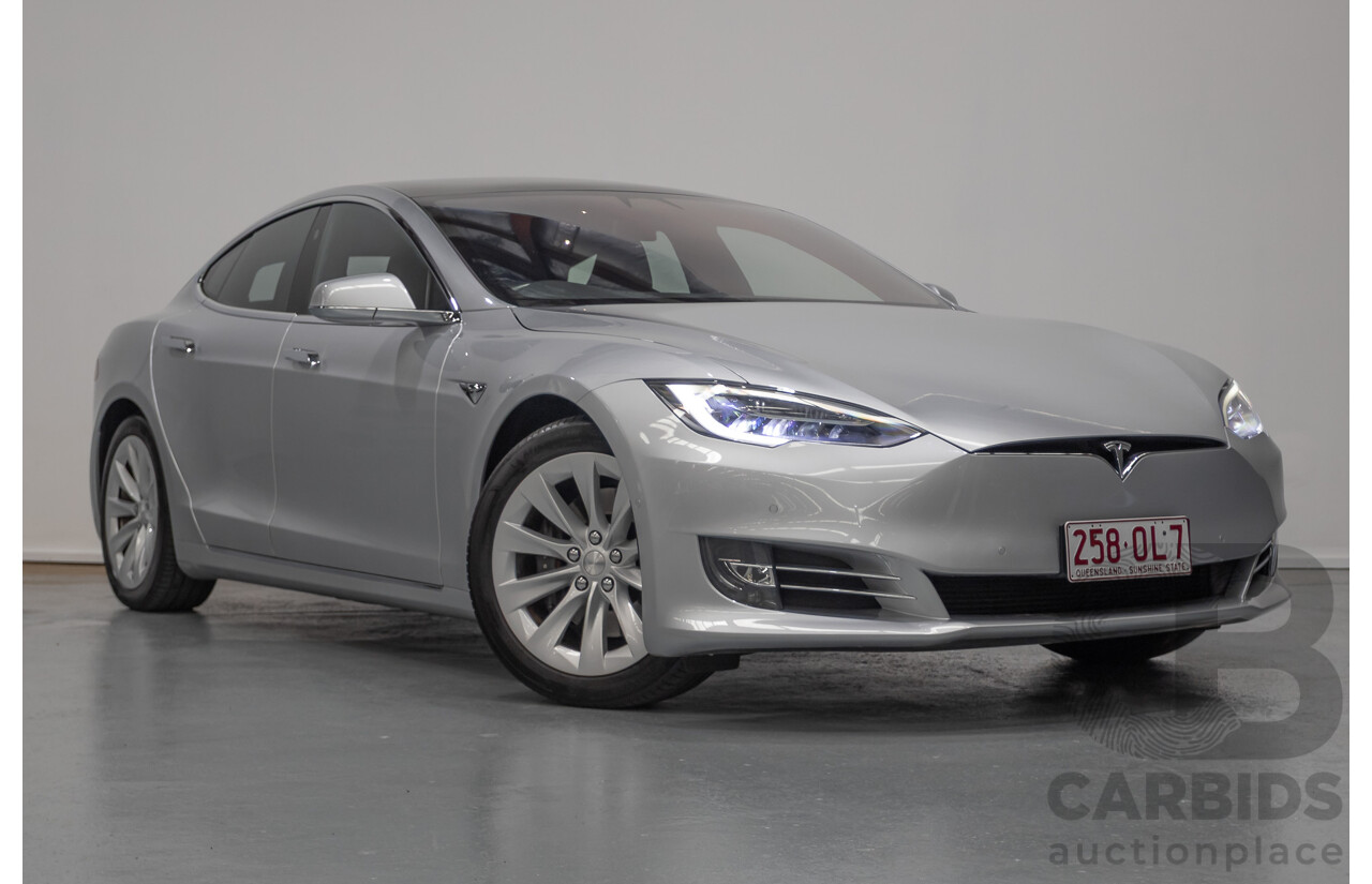 10/2017 Tesla Model S 75D (AWD) MY17 4D Silver Hatchback - Dedicated Electric EV 245kw