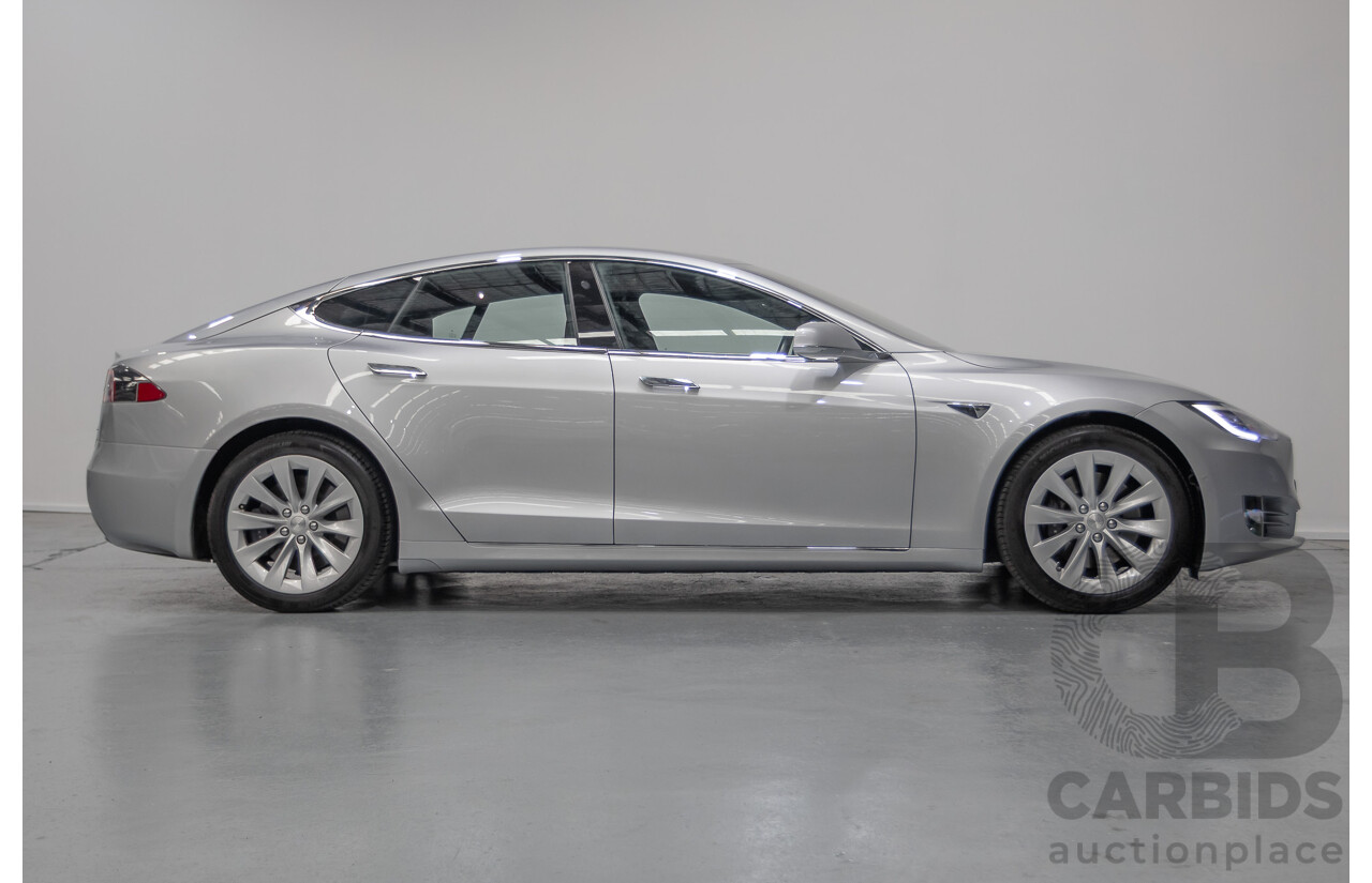 10/2017 Tesla Model S 75D (AWD) MY17 4D Silver Hatchback - Dedicated Electric EV 245kw