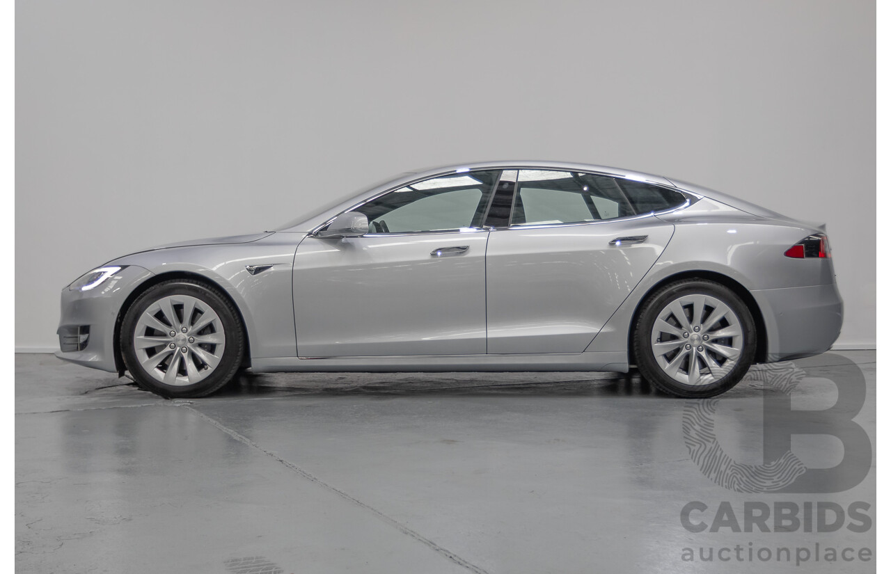 10/2017 Tesla Model S 75D (AWD) MY17 4D Silver Hatchback - Dedicated Electric EV 245kw