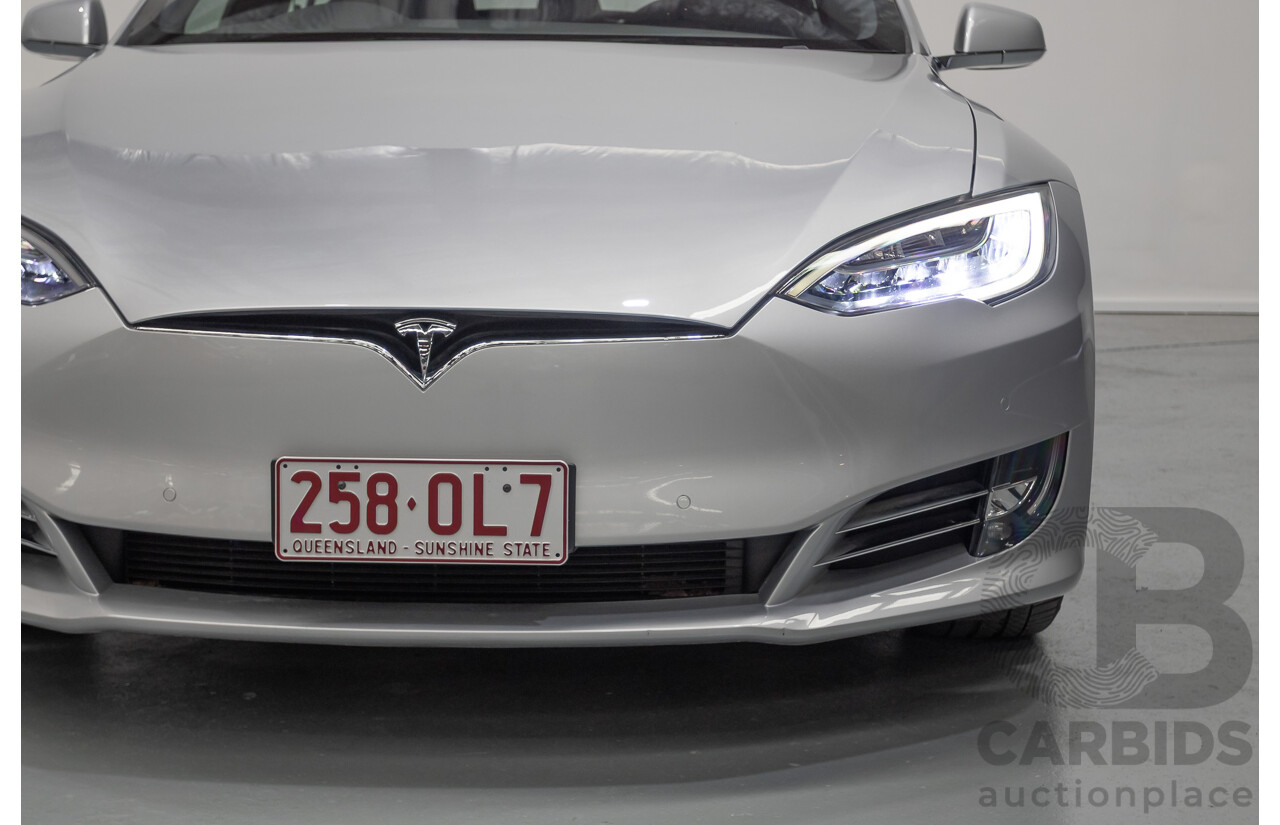 10/2017 Tesla Model S 75D (AWD) MY17 4D Silver Hatchback - Dedicated Electric EV 245kw