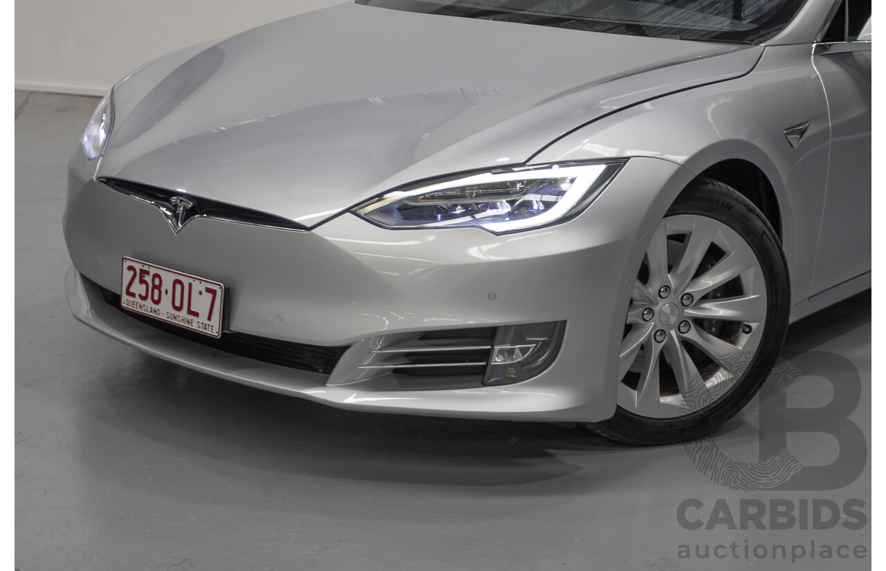 10/2017 Tesla Model S 75D (AWD) MY17 4D Silver Hatchback - Dedicated Electric EV 245kw