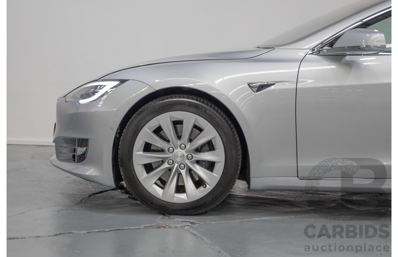 10/2017 Tesla Model S 75D (AWD) MY17 4D Silver Hatchback - Dedicated Electric EV 245kw