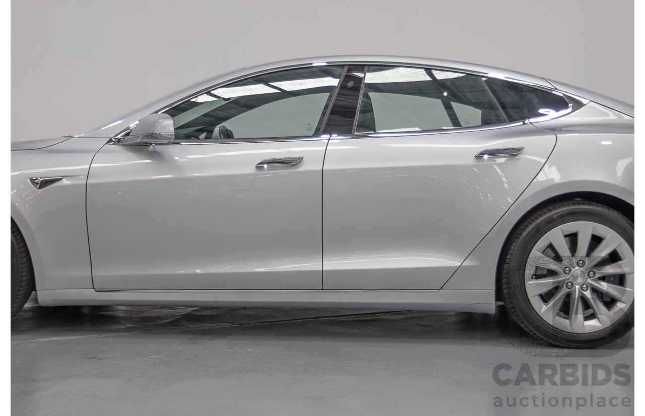 10/2017 Tesla Model S 75D (AWD) MY17 4D Silver Hatchback - Dedicated Electric EV 245kw
