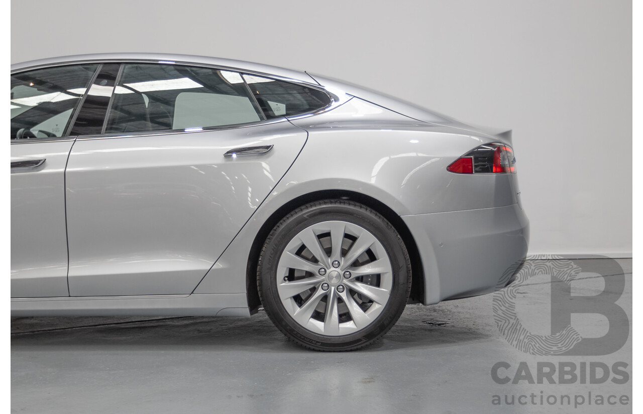 10/2017 Tesla Model S 75D (AWD) MY17 4D Silver Hatchback - Dedicated Electric EV 245kw