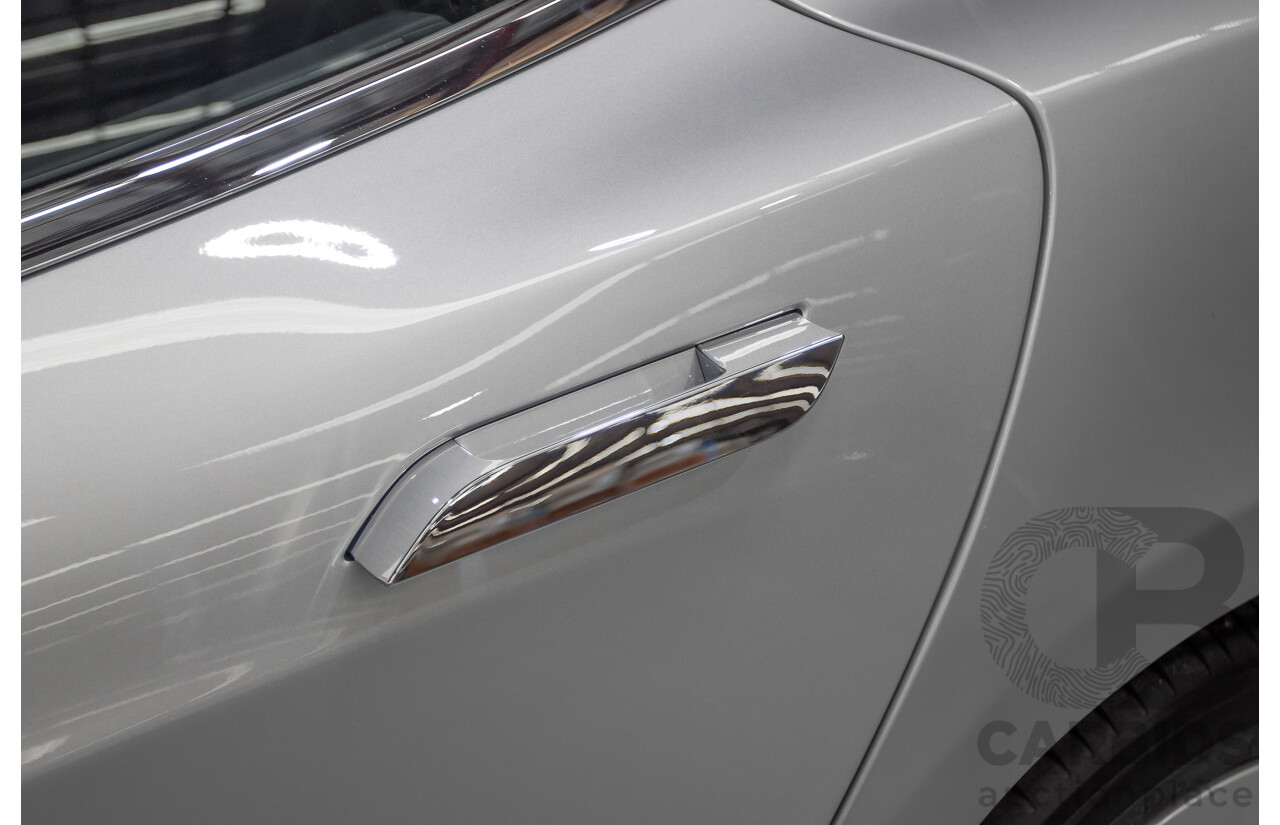 10/2017 Tesla Model S 75D (AWD) MY17 4D Silver Hatchback - Dedicated Electric EV 245kw