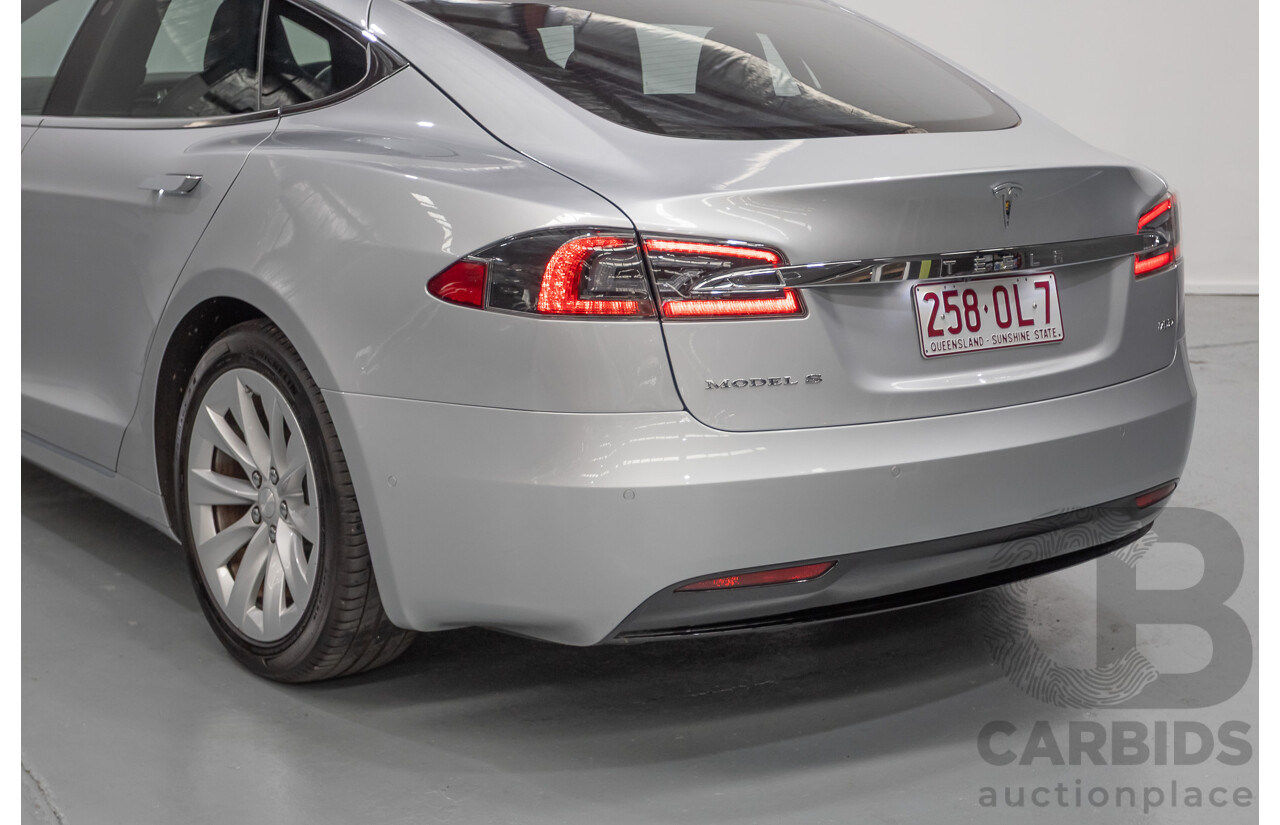 10/2017 Tesla Model S 75D (AWD) MY17 4D Silver Hatchback - Dedicated Electric EV 245kw