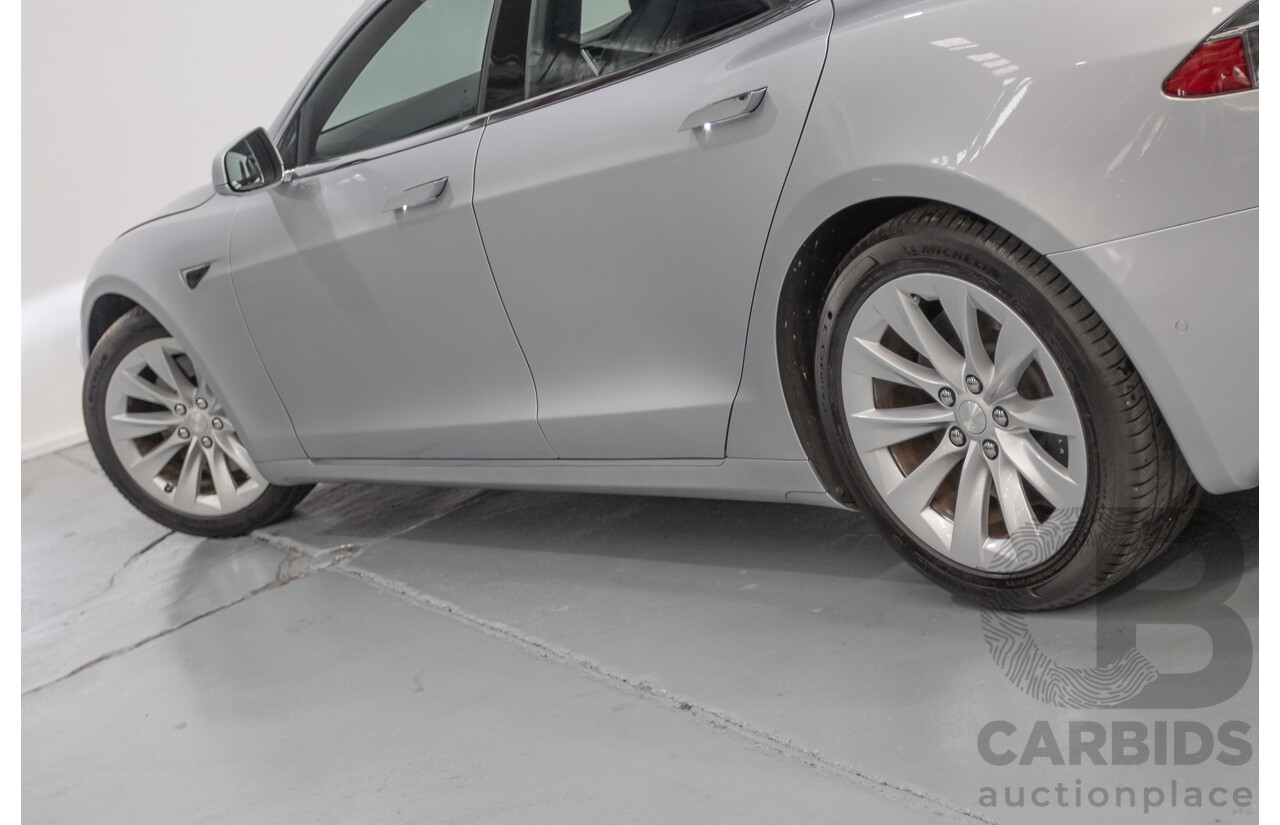 10/2017 Tesla Model S 75D (AWD) MY17 4D Silver Hatchback - Dedicated Electric EV 245kw