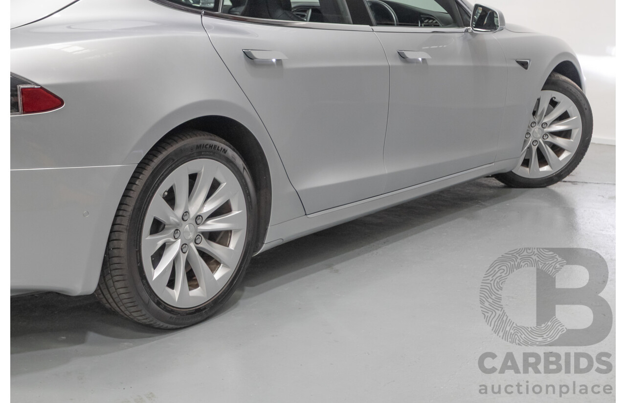 10/2017 Tesla Model S 75D (AWD) MY17 4D Silver Hatchback - Dedicated Electric EV 245kw