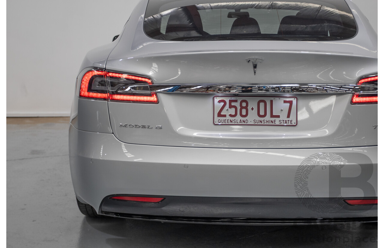 10/2017 Tesla Model S 75D (AWD) MY17 4D Silver Hatchback - Dedicated Electric EV 245kw
