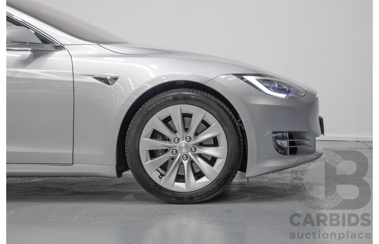 10/2017 Tesla Model S 75D (AWD) MY17 4D Silver Hatchback - Dedicated Electric EV 245kw
