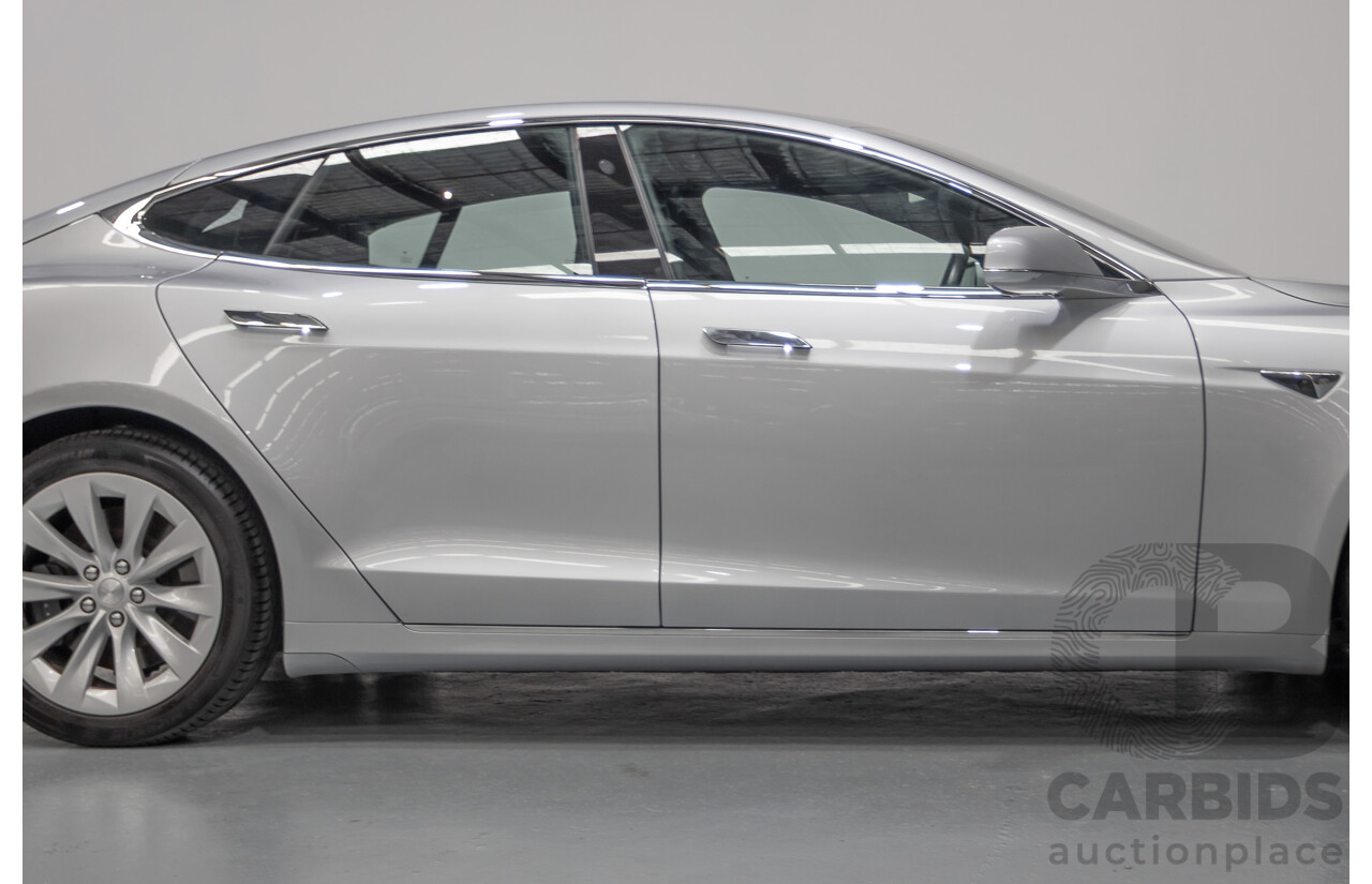 10/2017 Tesla Model S 75D (AWD) MY17 4D Silver Hatchback - Dedicated Electric EV 245kw