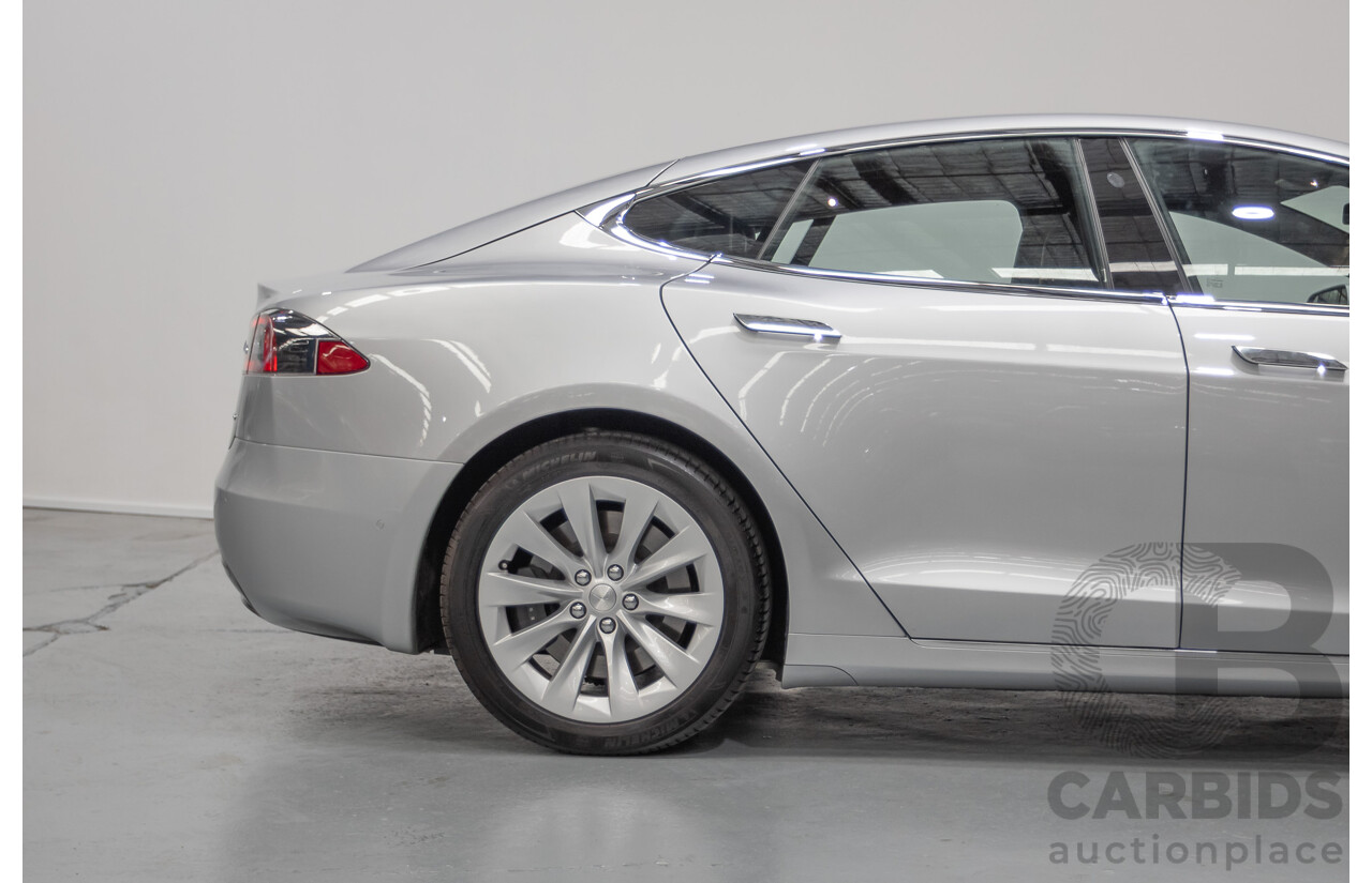 10/2017 Tesla Model S 75D (AWD) MY17 4D Silver Hatchback - Dedicated Electric EV 245kw