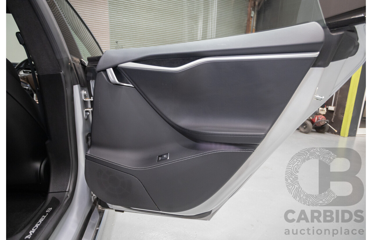 10/2017 Tesla Model S 75D (AWD) MY17 4D Silver Hatchback - Dedicated Electric EV 245kw