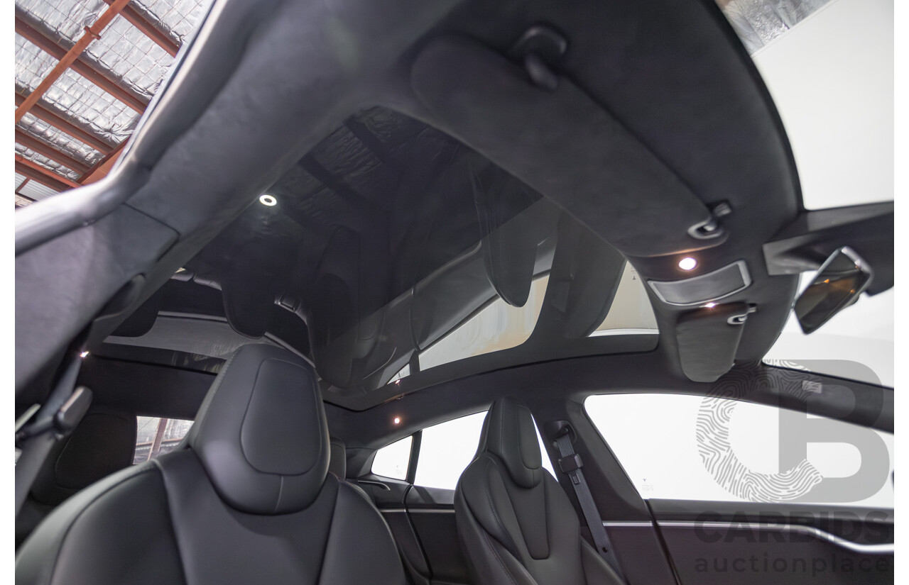 10/2017 Tesla Model S 75D (AWD) MY17 4D Silver Hatchback - Dedicated Electric EV 245kw