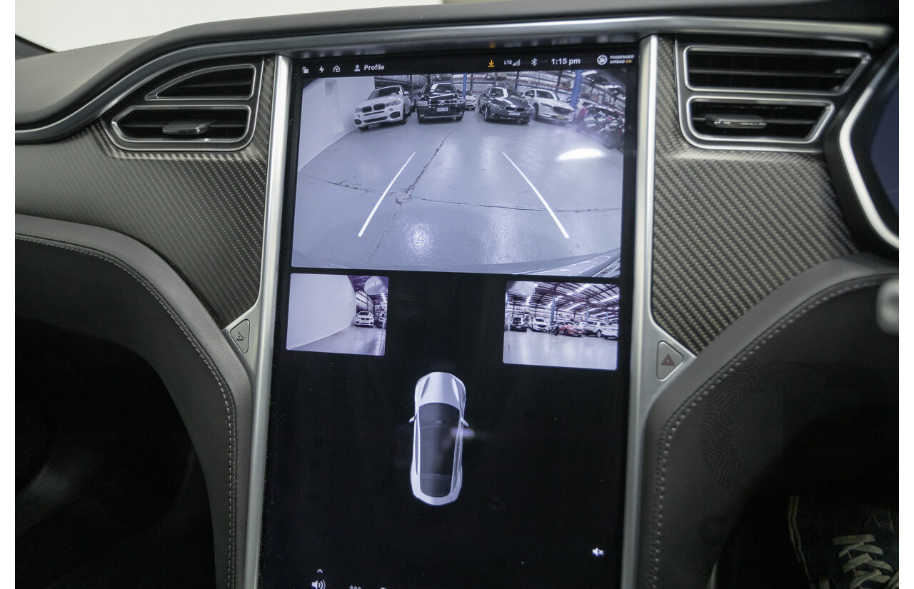 10/2017 Tesla Model S 75D (AWD) MY17 4D Silver Hatchback - Dedicated Electric EV 245kw