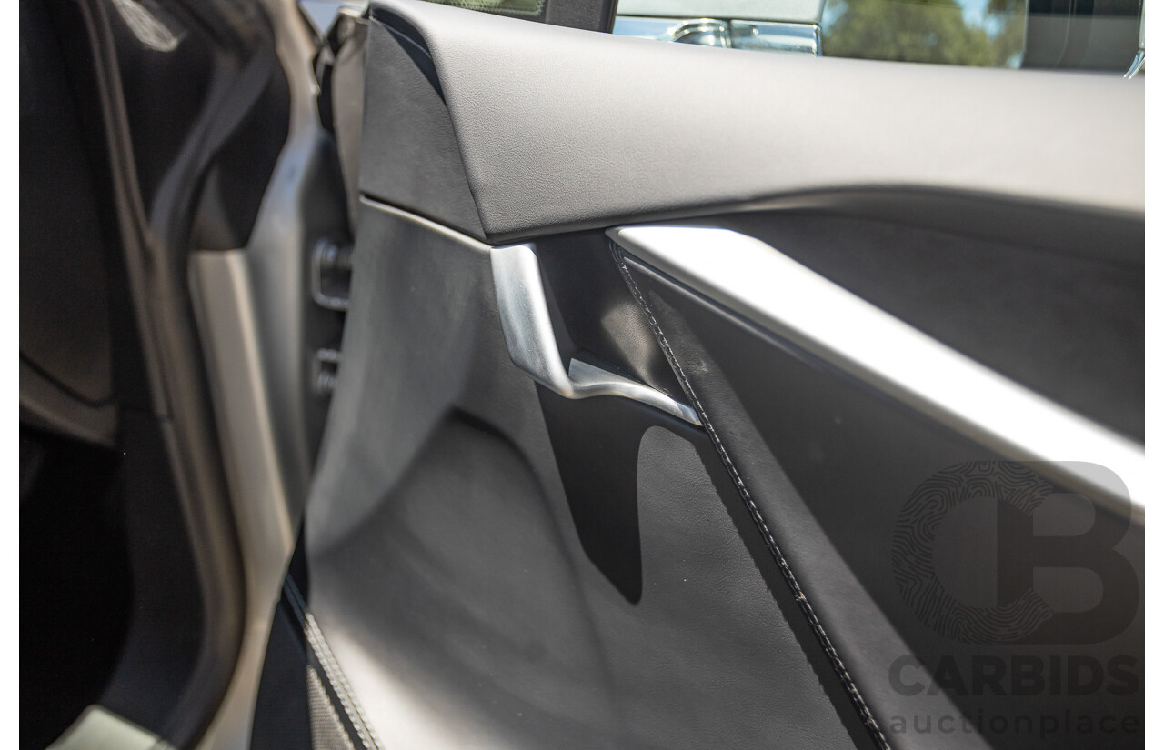 10/2017 Tesla Model S 75D (AWD) MY17 4D Silver Hatchback - Dedicated Electric EV 245kw