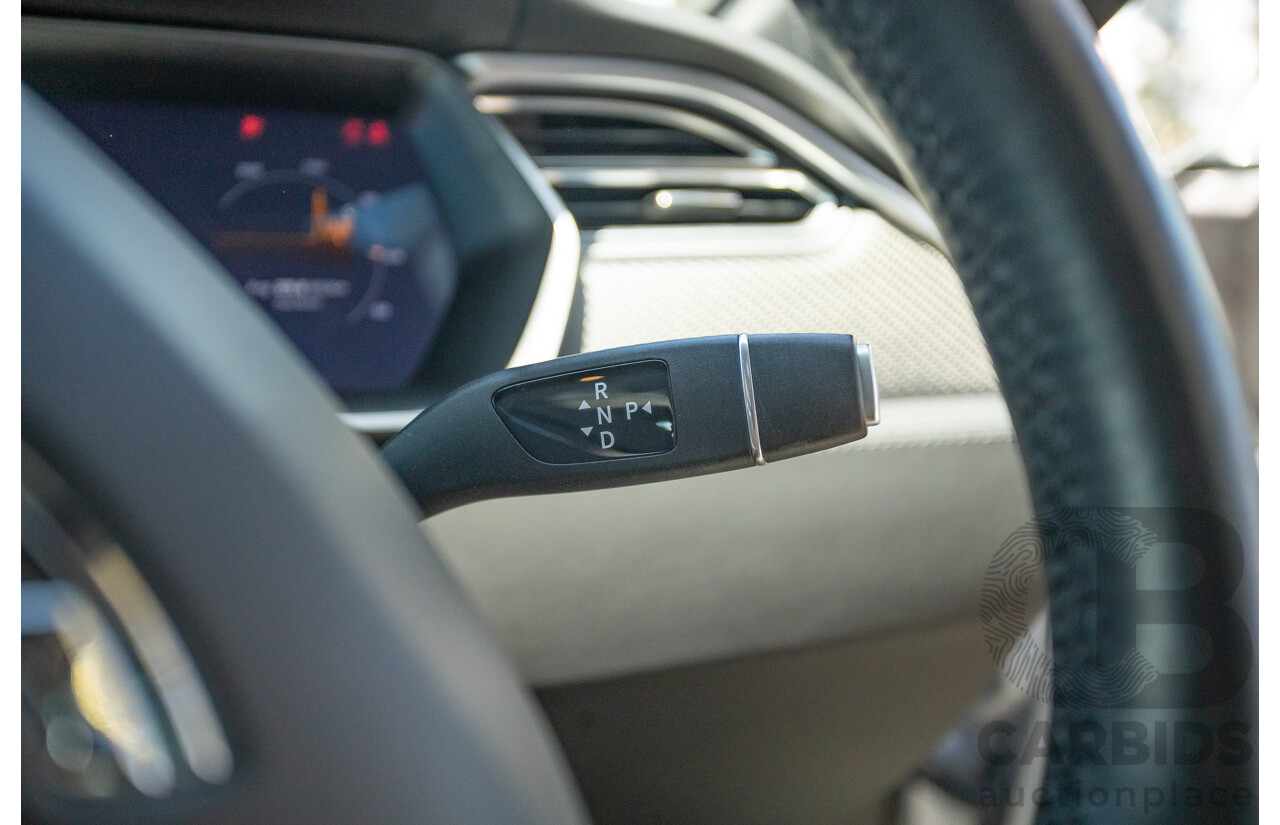 10/2017 Tesla Model S 75D (AWD) MY17 4D Silver Hatchback - Dedicated Electric EV 245kw