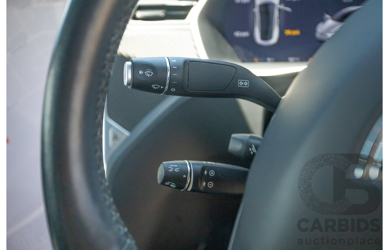 10/2017 Tesla Model S 75D (AWD) MY17 4D Silver Hatchback - Dedicated Electric EV 245kw