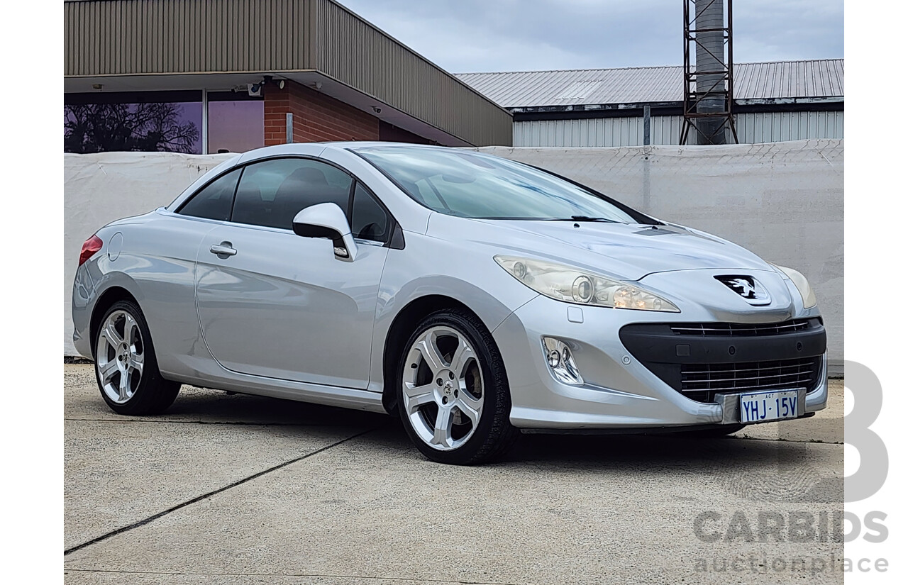 8/2010 Peugeot 308 CC S  2d Cabriolet Silver 2.0L