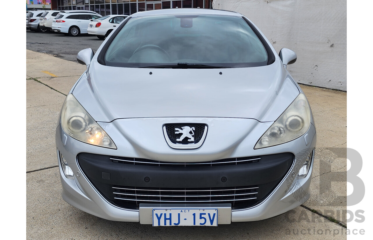 8/2010 Peugeot 308 CC S  2d Cabriolet Silver 2.0L