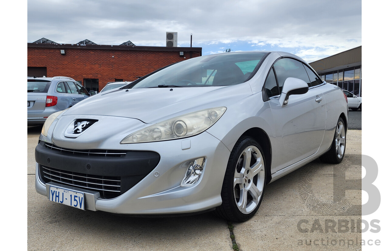 8/2010 Peugeot 308 CC S  2d Cabriolet Silver 2.0L