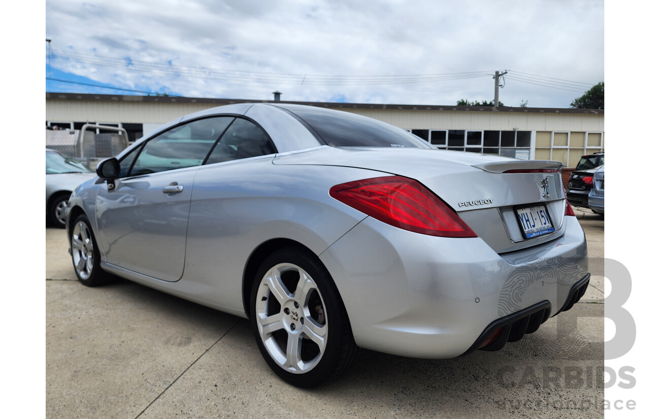 8/2010 Peugeot 308 CC S  2d Cabriolet Silver 2.0L