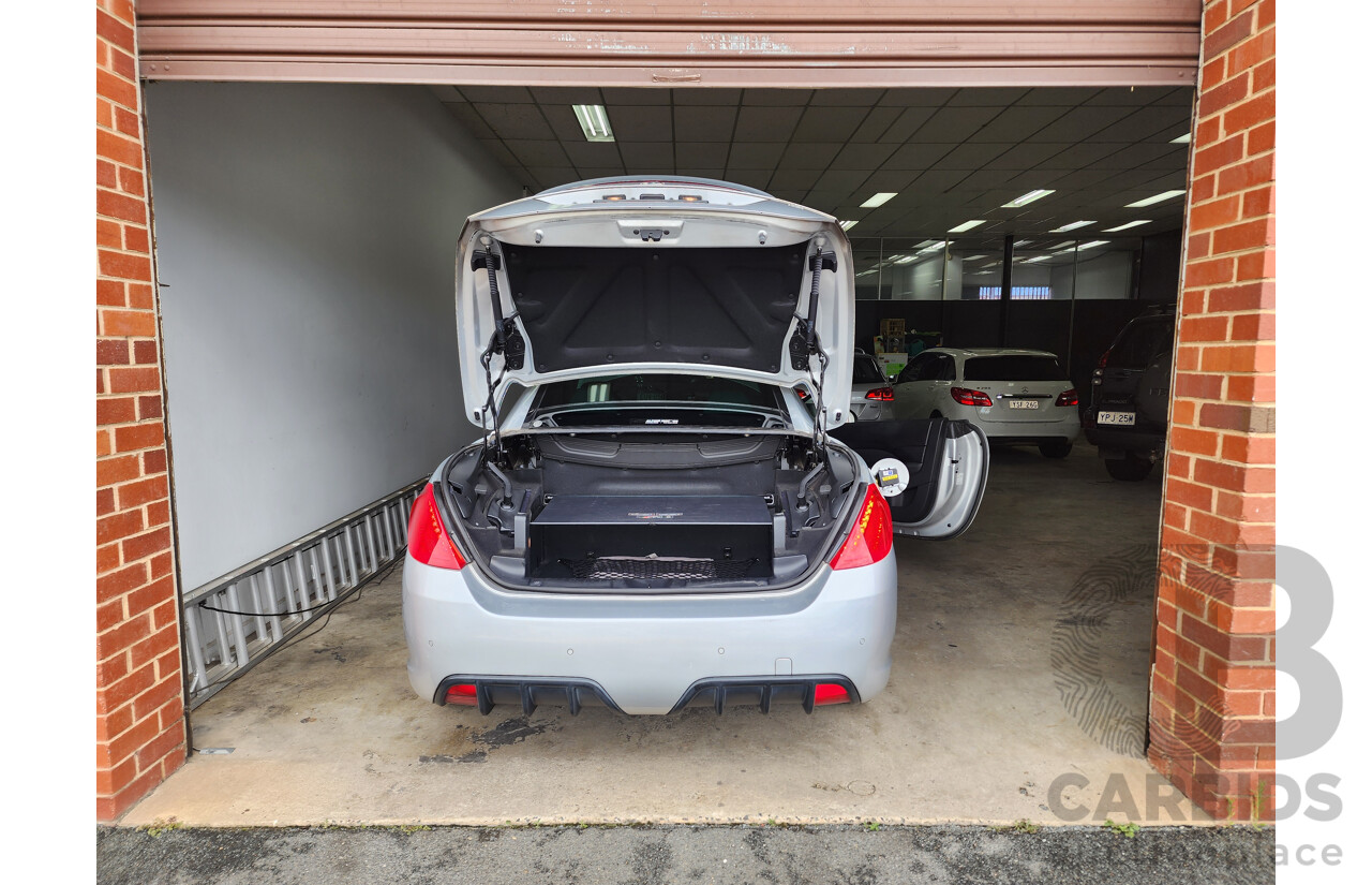 8/2010 Peugeot 308 CC S  2d Cabriolet Silver 2.0L
