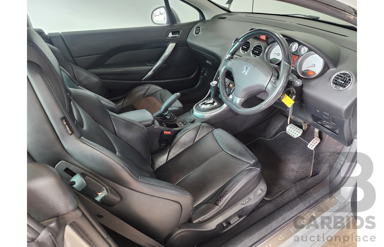 8/2010 Peugeot 308 CC S  2d Cabriolet Silver 2.0L