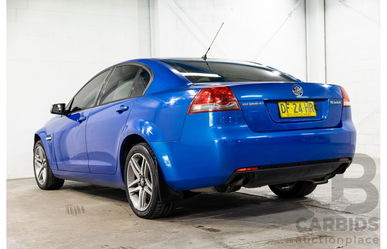 9/2009 Holden Commodore Omega VE MY10 4d Sedan Voodoo Blue Metallic V6 3.0L