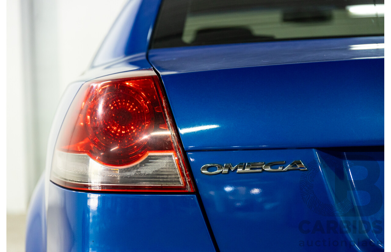 9/2009 Holden Commodore Omega VE MY10 4d Sedan Voodoo Blue Metallic V6 3.0L