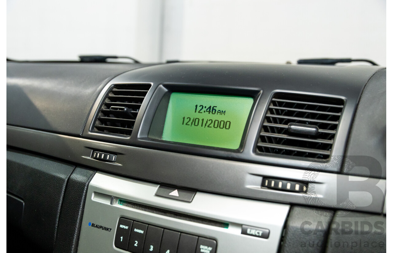 9/2009 Holden Commodore Omega VE MY10 4d Sedan Voodoo Blue Metallic V6 3.0L