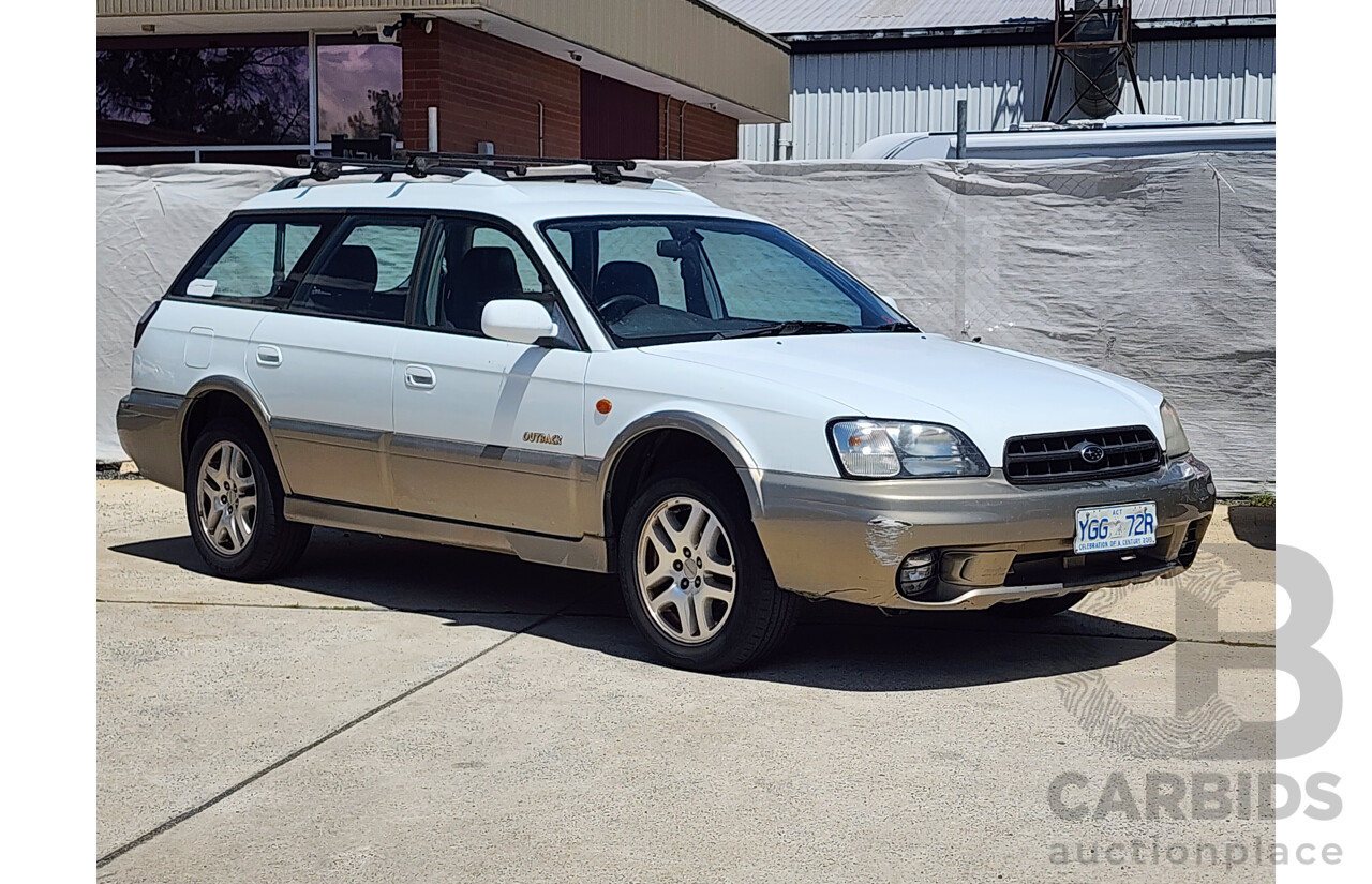 6/1999 Subaru Outback  MY99 4d Wagon White 2.5L