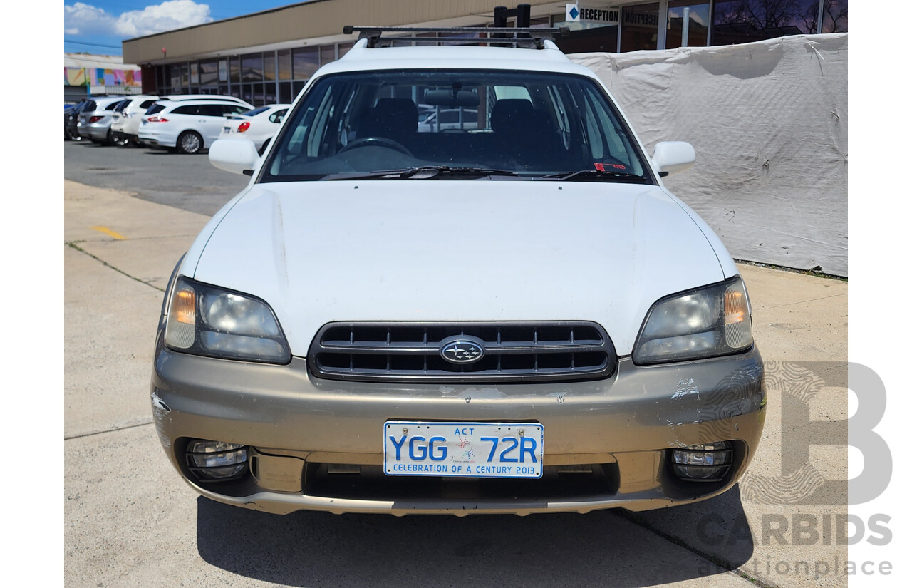 6/1999 Subaru Outback  MY99 4d Wagon White 2.5L