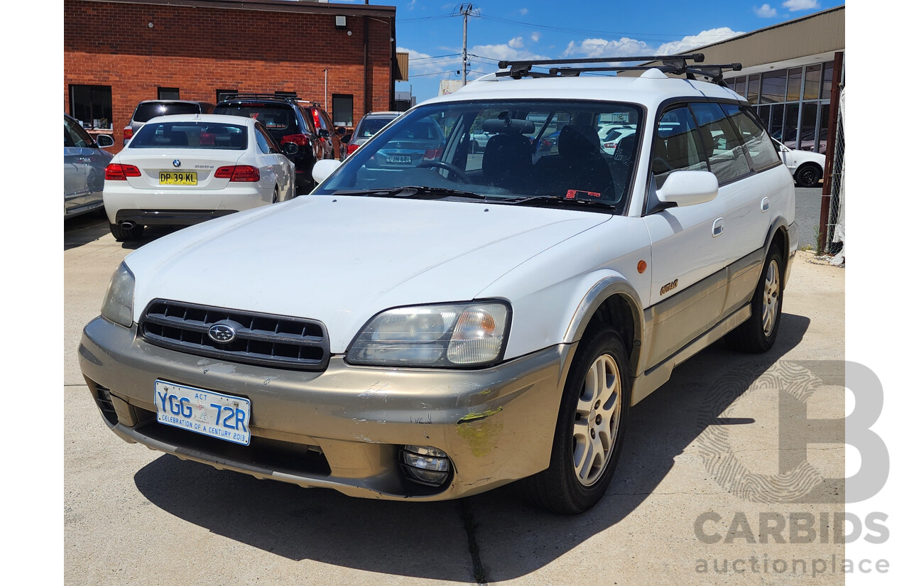 6/1999 Subaru Outback  MY99 4d Wagon White 2.5L