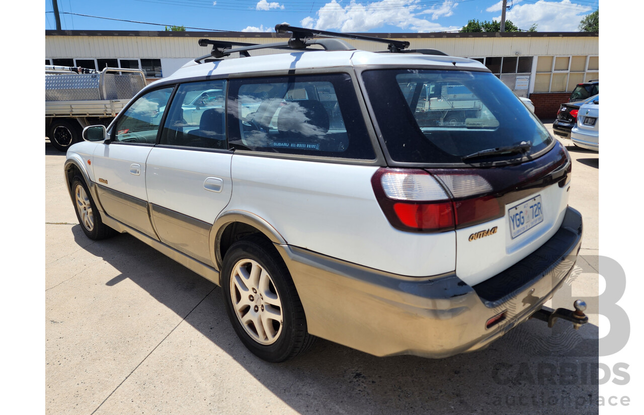 6/1999 Subaru Outback  MY99 4d Wagon White 2.5L