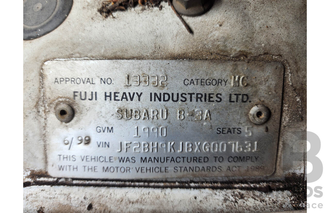 6/1999 Subaru Outback  MY99 4d Wagon White 2.5L