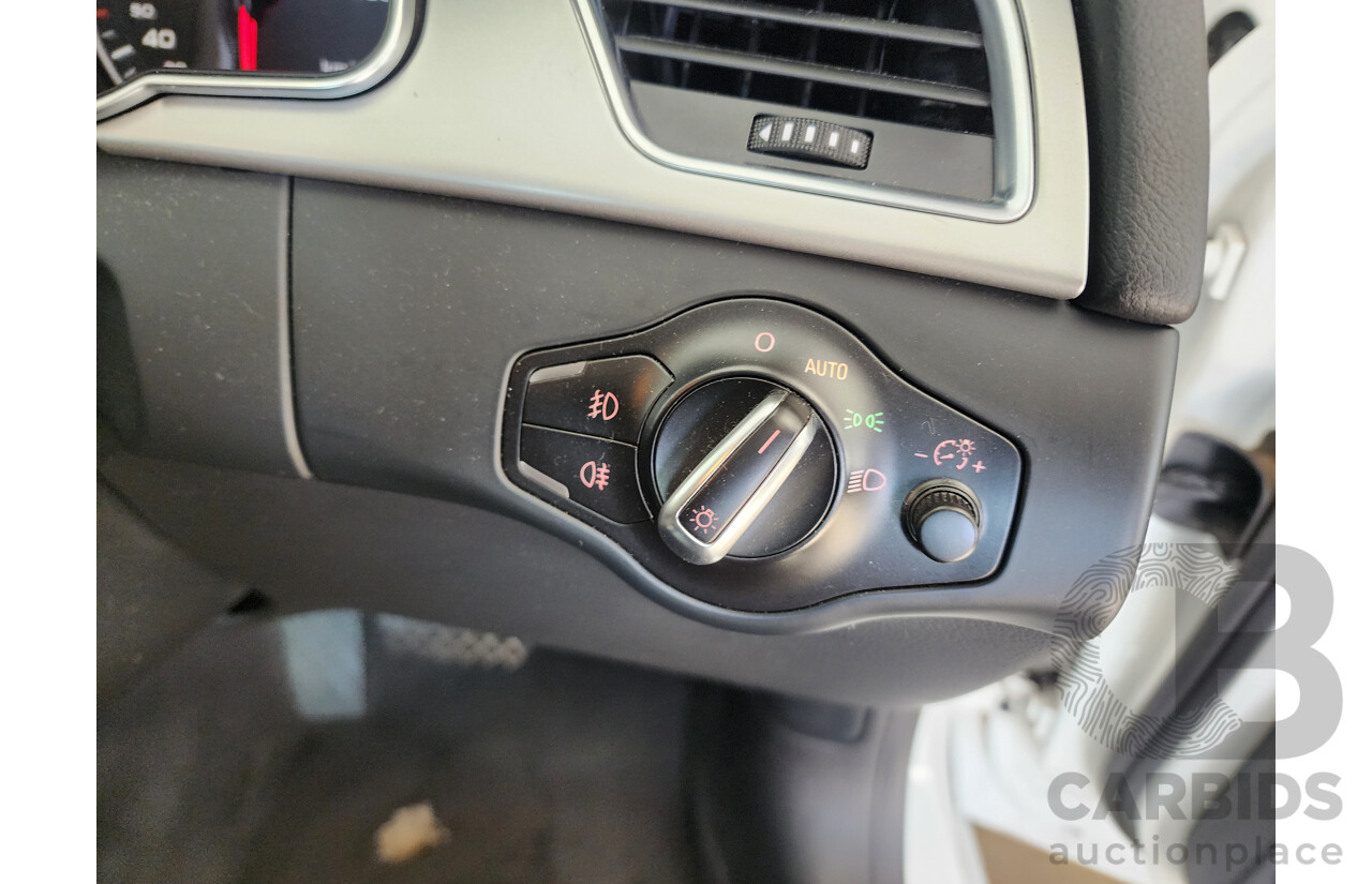 9/2010 Audi A5 2.0 TFSI 8T 2d Coupe White 2.0L