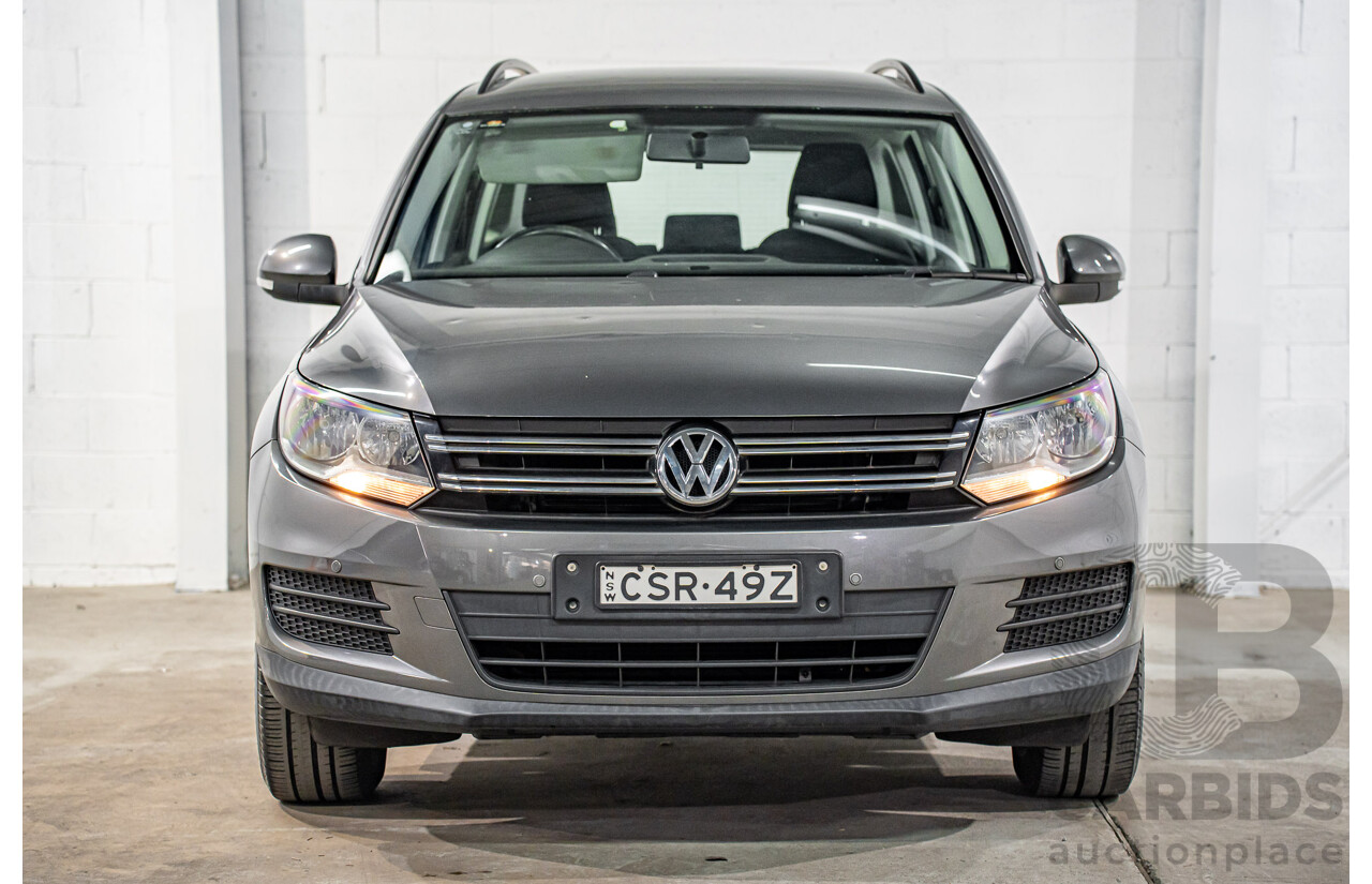 4/2014 Volkswagen Tiguan 118 TSI (4x2) 5NC MY14.5 4d Wagon Pepper Grey Metallic Twincharged 1.4L