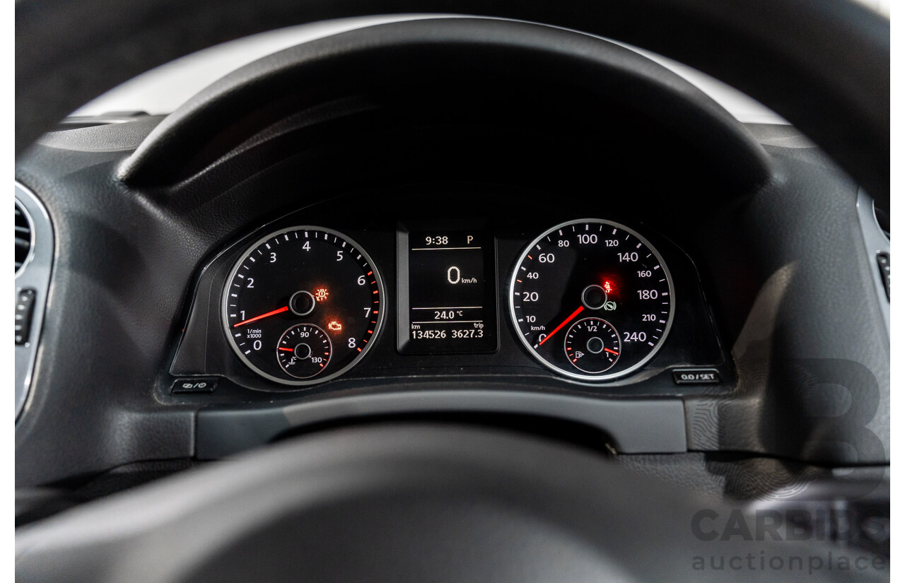 4/2014 Volkswagen Tiguan 118 TSI (4x2) 5NC MY14.5 4d Wagon Pepper Grey Metallic Twincharged 1.4L