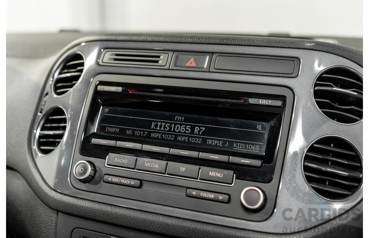 4/2014 Volkswagen Tiguan 118 TSI (4x2) 5NC MY14.5 4d Wagon Pepper Grey Metallic Twincharged 1.4L