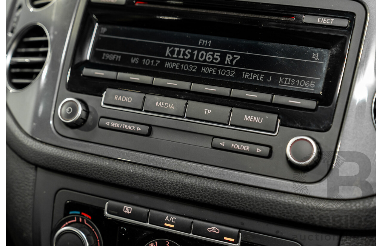 4/2014 Volkswagen Tiguan 118 TSI (4x2) 5NC MY14.5 4d Wagon Pepper Grey Metallic Twincharged 1.4L